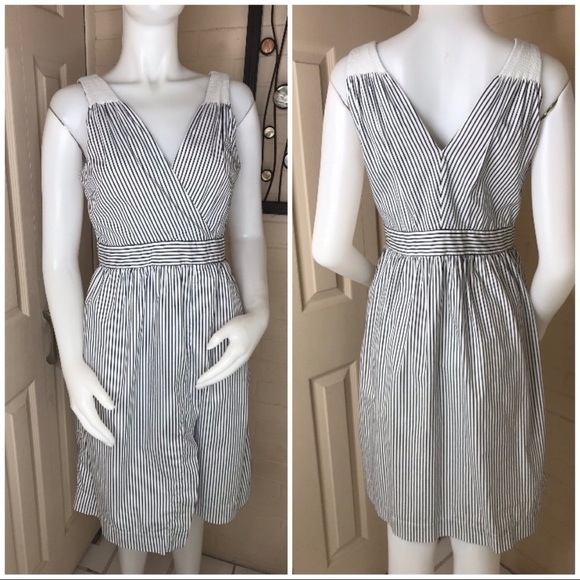 BANANA Republic Striped Dress - Picture 2 of 6